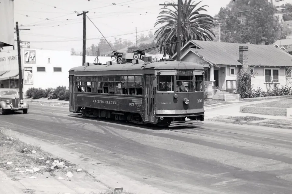 Pacific Electric streetcar